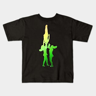 A trio doing thigh lay Kids T-Shirt